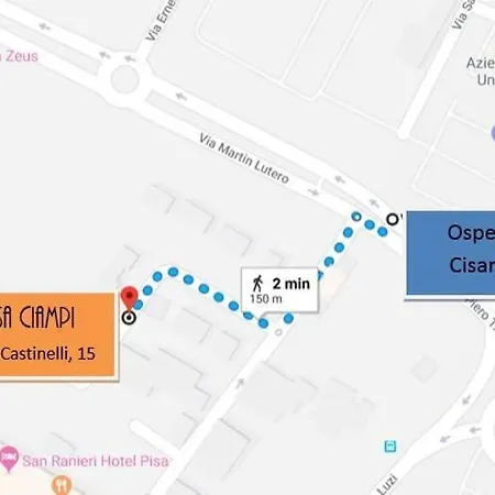 Гостьовий будинок Casa Ciampi Locazione Turistica *